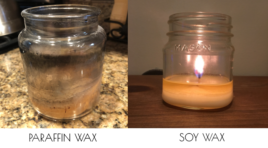 Paraffin Wax vs Soy Wax NIGHT SKY CANDLES